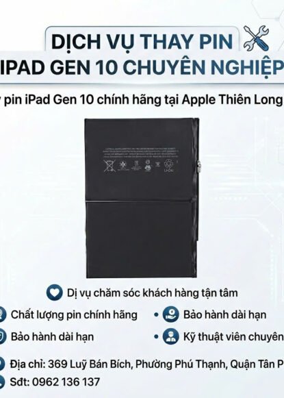 Thay Pin iPad Gen 10